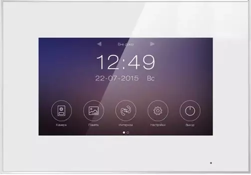 Видеодомофон Tantos Marilyn HD (white) 7 дюймов, с поддержкой форматов AHD/TVI/CVI 1080р/720p или CVBS