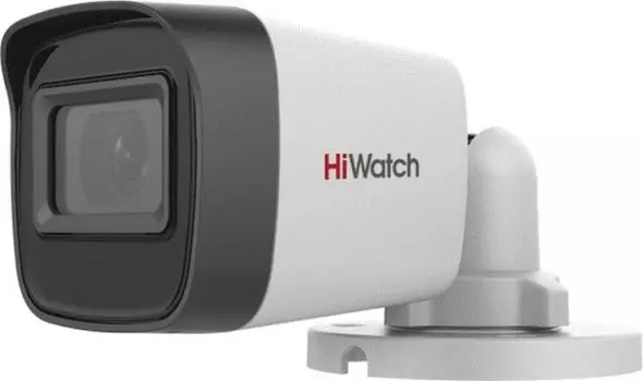 Видеокамера аналоговая HiWatch HDC-B020(B)(2.8mm) 2Мп, уличная, цилиндрическая HD-TVI с EXIR ИК-подсветкой до 20м