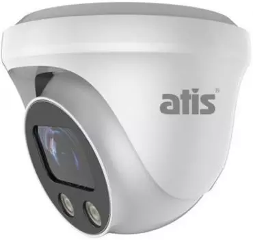 Видеокамера ATIS AMVD-2MMZIR-30W/2.7-13.5 Pro 2Мп уличная купольная MHD с мотозумом и подсветкой до 30м; моторизованный объектив 2.7~13.5мм