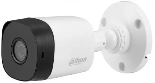 Видеокамера Dahua DH-HAC-B1A21P-0360B уличная цилиндрическая HDCVI 2Мп; 1/2.7” CMOS; объектив 3.6мм
