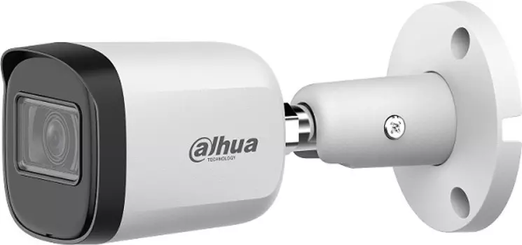 Видеокамера Dahua DH-HAC-B1A51P-U-0360B-S2 аналоговая, уличная 3.6-3.6мм HD-CVI HD-TVI цв. корп.:белый