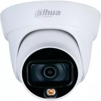 Видеокамера Dahua DH-HAC-HDW1509TLQP-A-LED-0280B-S2 уличная купольная HDCVI Full-color Starlight 5Mп