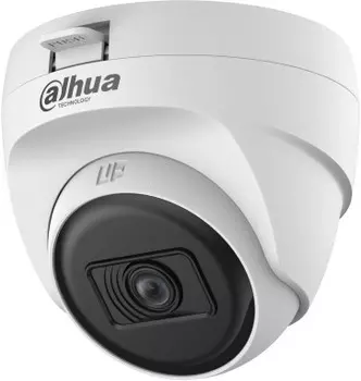 Видеокамера Dahua DH-HAC-T1A51P-U-0280B-S2 аналоговая, уличная 2.8-2.8мм HD-CVI HD-TVI цв. корп.:белый