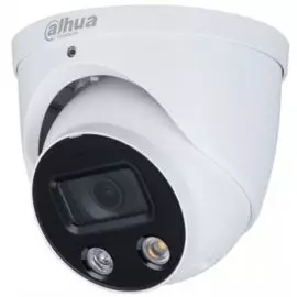Видеокамера Dahua DH-IPC-HDW3249HP-AS-PV-0280B уличная купольная IP Full-color с ИИ и активным сдерживанием 2Мп; 1/2.8" CMOS; объектив 2.8мм