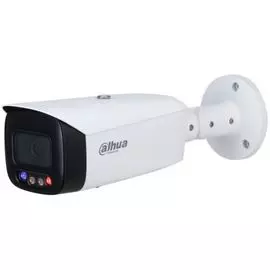 Видеокамера Dahua DH-IPC-HFW3449T1P-AS-PV-0360B уличная цилиндрическая IP Full-color с ИИ и активным сдерживанием 4Мп; 1/2.7” CMOS; объектив 3.6мм
