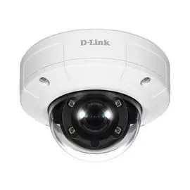 Видеокамера для наружного наблюдения D-link DCS-4602EV/UPA/B1A антивандальная 2 МП Full HD-камера с поддержкой WDR, PoE и ночной съемки, слот microSD
