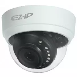 Видеокамера EZ-IP EZ-HAC-D1A41P-0280B 1/2.7" 4Мп КМОП, 25к/с при 4Мп, 25к/с при 1080P, 2.8мм фиксированный объектив, 20м ИК, Smart IR, ICR, OSD, 4в1(C