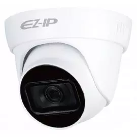 Видеокамера EZ-IP EZ-HAC-T5B20P-A-0360B 1/2.7" 2Мп КМОП, Звук с передачей по коаксиалу, 25к/с при 1080P, 25к/с при 720P, 3.6мм фиксированный объектив,