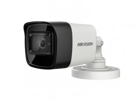 Видеокамера HIKVISION DS-2CE16H8T-ITF 1/2.7" CMOS; 3.6мм: 78°; механический ИК-фильтр; 0.003 Лк/F1.2; 25601944/20к/с; WDR 130дБ, 3D DNR, BLC; OSD-мен