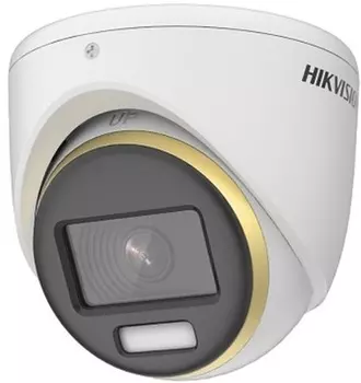 Видеокамера HIKVISION DS-2CE70DF3T-MFS(2.8mm)(BK Grup UAB) 2Мп уличная купольная HD-TVI с LED подсветкой до 20м и встроенным микрофоном (AoC)