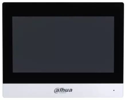 Видеодомофон Dahua DHI-VTH8621KMS-WP IP 7-и дюймовый с WiFi 2.4ГГц, серебрянный, 1024x600 разрешение