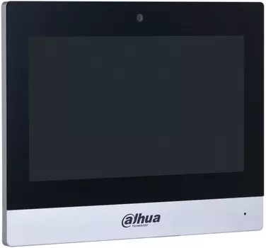 Видеодомофон Dahua DHI-VTH8A21KMS-CW IP 7-и дюймовый с WiFi 2.4ГГц и камерой, серебряный