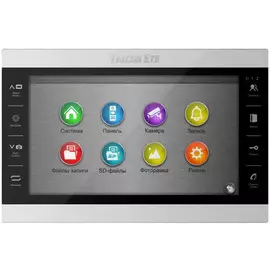 Видеодомофон Falcon Eye Atlas Plus HD (Black) XL MHD c поддержкой 1080P адаптированный для работы с цифровыми подъездными домофонами: дисплей 10" TFT;