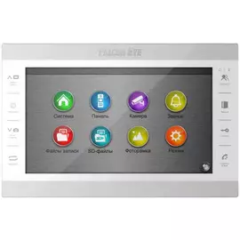 Видеодомофон Falcon Eye Atlas Plus HD (White) XL HD c поддержкой 1080P адаптированный для работы с цифровыми подъездными домофонами: дисплей 10" TFT;