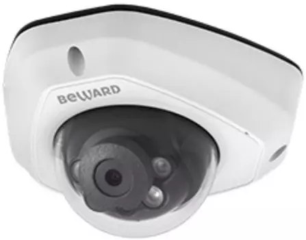 Видеокамера IP Beward SV2012DM(3.6) 2 Мп, 1/2.8'' КМОП, 0.002 лк (день)/0.001лк (ночь), 2*WDR до 120 дБ, 3 потока H.265/Н.264 HP/MP/BP, MJPEG, 30к/с,