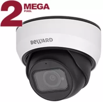 Видеокамера IP Beward SV2012DZ 2 Мп, 1/2.8'' КМОП Sony Starvis, 0.002 лк (день)/0.001 лк (ночь), 2xWDR до 120 дБ, H.265/Н.264 HP/MP/BP, MJPEG, 30к/с,