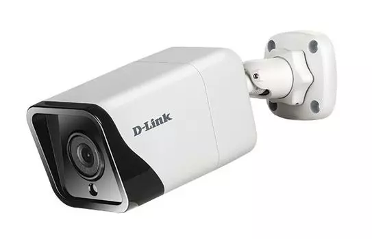 Видеокамера IP D-link DCS-4714E/UPA/A1A цветная, цилиндрическая, уличная, 2.8-2.8мм цв. корп.:белый