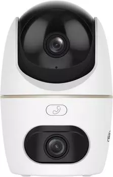 Видеокамера IP Dahua DH-IPC-H3DP-3F-0360B мини-PT с панорамным модулем с Wi-Fi