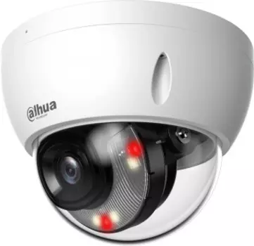 Видеокамера IP Dahua DH-IPC-HDBW2449EP-S-IL-0280B 2.8-2.8мм цв. корп.:белый