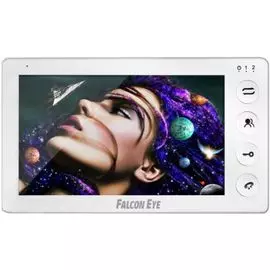 Видеодомофон Falcon Eye Cosmo HD XL адаптированный для цифровых подъездных домофонов: дисплей 7" TFT; механические кнопки