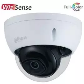 Видеокамера IP Dahua DH-IPC-HDBW3449EP-AS-NI-0280B уличная купольная Full-color с ИИ 4Мп, 1/2.7" CMOS, WDR, 3D DNR