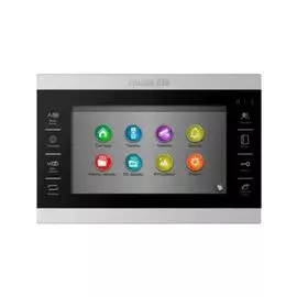 Видеодомофон Falcon Eye FE-70 ATLAS HD цветной 7" TFT LCD; сенсорные кнопки; 4-х проводной, подключение: до 2-х вызывных панелей и до 2-х видеокамер;