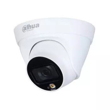 Видеокамера IP Dahua DH-IPC-HDW1239T1P-LED-0280B-S5 уличная купольная с LED-подсветкой до 15м 2Мп; 1
