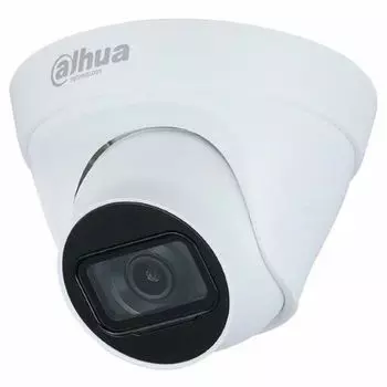 Видеокамера IP Dahua DH-IPC-HDW1431T1P-0360B-S4 уличная купольная с Ик-подсветкой до 30м 4Мп; 1/3” CMOS; объектив 3.6мм