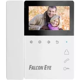 Видеодомофон Falcon Eye Lira XL с экраном 4,3", с трубкой на магните и встроенным блоком сопряжения для работы с цифровыми домофонами.