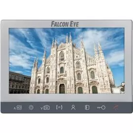 Видеодомофон Falcon Eye Milano Plus HD XL адаптированный для работы с цифровыми подъездными домофонами: дисплей 10" TFT; сенсорные кнопки