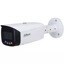 Видеокамера IP Dahua DH-IPC-HFW3249T1P-AS-PV-0280B уличная цилиндрическая Full-color с ИИ и активным сдерживанием 2Мп; 1/2.8” CMOS; объектив 2.8мм