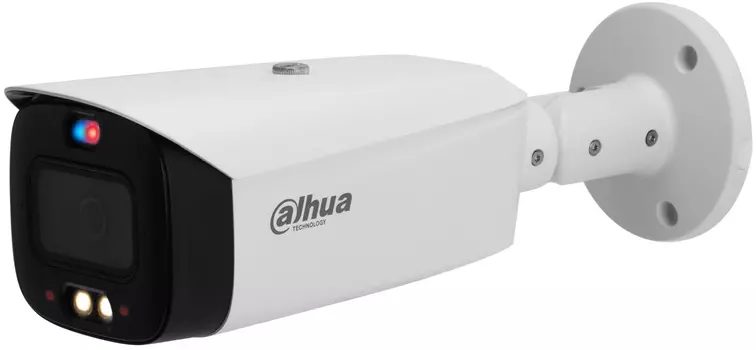 Видеокамера IP Dahua DH-IPC-HFW3849T1P-AS-PV-0360B-S5 уличная цилиндрическая Full-color с ИИ и активным сдерживанием