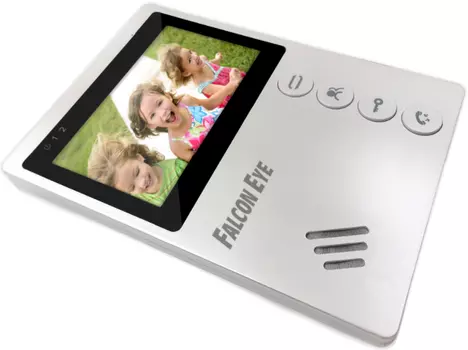 Видеодомофон Falcon Eye Vista VZ дисплей 4,3" TFT; механические кнопки; OSD меню; питание AC 220В (встроенный БП)