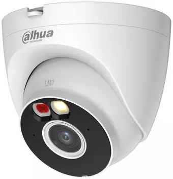 Видеокамера IP Dahua DH-IPC-T4AP-PV-0360B уличная купольная с ИК-подсветкой до 30м и LED-подсветкой до 30м и Wi-Fi
