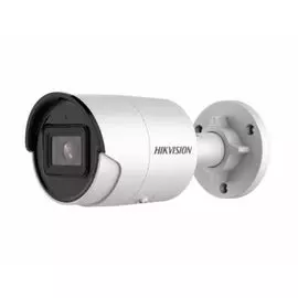 Видеокамера IP HIKVISION DS-2CD2083G2-IU(4mm) 8Мп уличная цилиндрическая с EXIR-подсветкой до 40м и технологией AcuSense; объектив 4мм