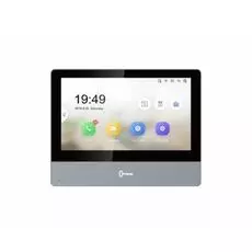 Видеодомофон HIKVISION DS-KH8350-WTE1 7" цветной TFT LCD, 1024*600, сенсорные кнопки, встроенные микрофон и динамик, слот для TF карты до 32Гб, тревож