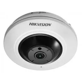 Видеокамера IP HIKVISION DS-2CD2955FWD-I (1.05mm) 5Мп fisheye c EXIR-подсветкой до 8м,1/2.5" Progressive Scan CMOS; fisheye объектив 1.05мм; угол обзо