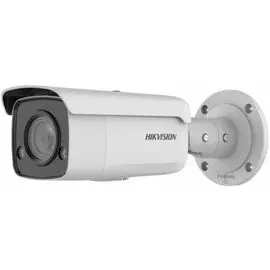 Видеокамера IP HIKVISION DS-2CD2T27G2-L(C)(2.8mm) 2Мп уличная цилиндрическая с LED-подсветкой до 60м и технологией AcuSense