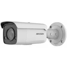 Видеокамера IP HIKVISION DS-2CD2T27G2-L(C)(4mm) 2Мп уличная цилиндрическая с LED-подсветкой до 60м и технологией AcuSense