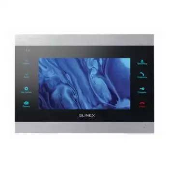 Видеодомофон Slinex SL-07IPHD (Silver+Black) 1080P цветной, настенный, 7" IPS TFT LCD дисплей 16:9, разрешение экрана 1024х600