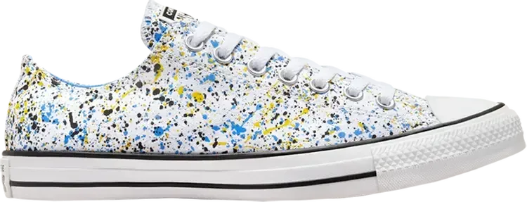 Кроссовки Converse Chuck Taylor All Star Archive Low Paint Splatter, белый