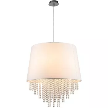 Подвесная люстра хрусталь Escada CHARM 652/5S White с подвесками