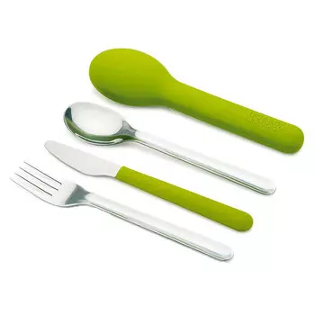 Набор столовых приборов Joseph Joseph GoEatCutlery Set, цвет зеленый