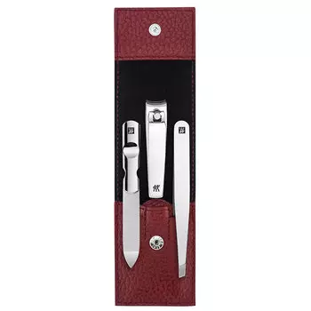 Набор маникюрный Zwilling Inox 3 предмета, красный