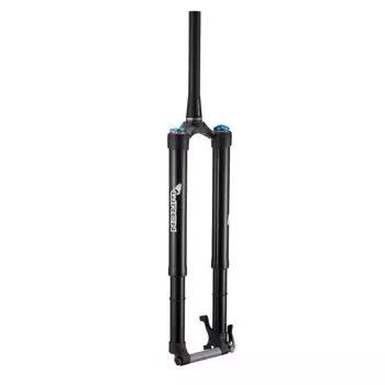 Вилка велосипедная WREN, перевёрнутая, с системой TwinAir, ход 150 мм, 26-29", черный, WSF110-150ATK