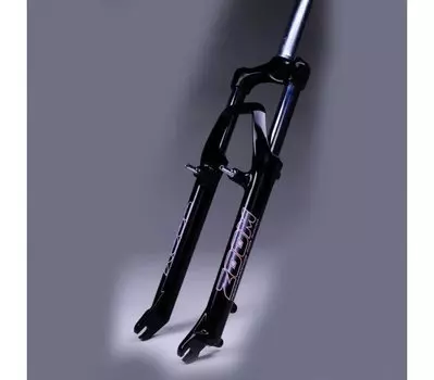 Вилка велосипедная ZOOM, MTB, 26", пружинная, шток 1-1/8", алюминий, ход 80 мм, CH-565