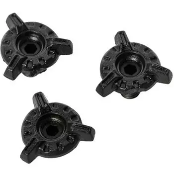 Винты крепления козырька Leatt Screw kit DBX 3.0, Black, 2025, 4017120100