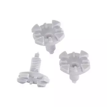 Винты крепления козырька Leatt Screw kit DBX/GPX 4.0/5.0/5.5/6.0/6.5, белый, 4016100151