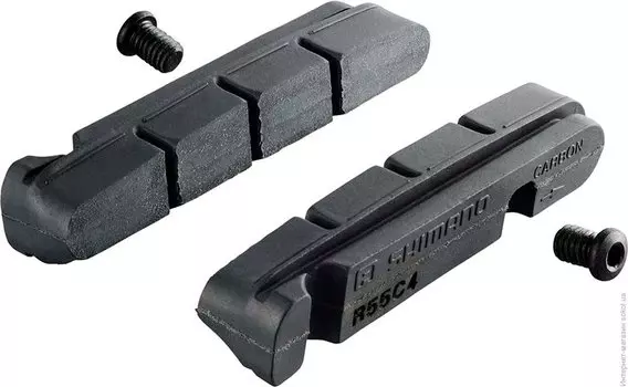 Вкладыш тормозных колодок, шоссейный SHIMANO R55C4, пара, для DA, Ultegra, 105, Y8L298060