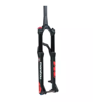 Вилка велосипедная Manitou Machete Comp 27.5", 100 мм, ось 9 мм, матовый черный, 191-33015-A003